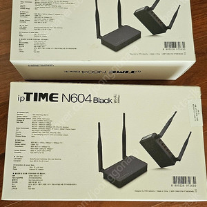 무선공유기 iptime n604 black 새제품 미사용