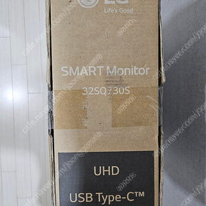 LG 모니터 UHD 4K 모니터 스마트 모니터 32인치 32SQ730SW 미개봉 새상품