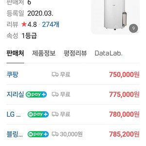 lg 휘센제습기 DQ200PSAA 상태최상 풀박스