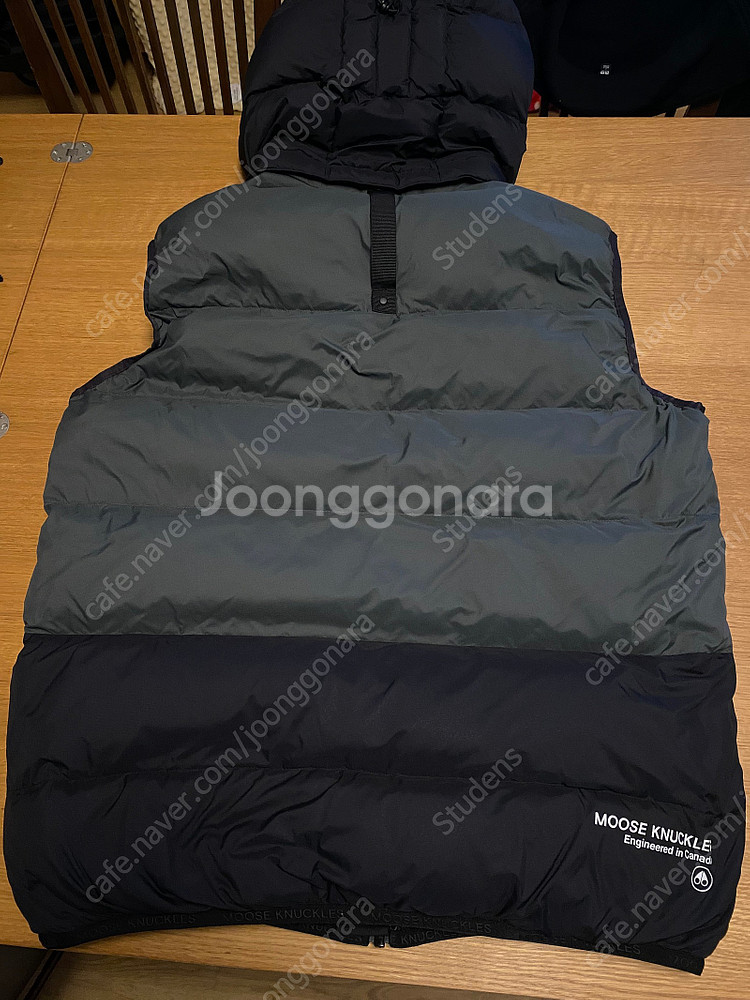 [M] 무스너클 23FW 후드 패딩 조끼 FORREST...--4