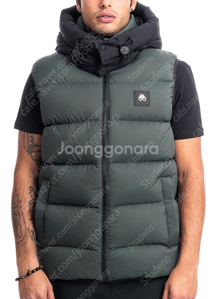 [M] 무스너클 23FW 후드 패딩 조끼 FORREST...--0