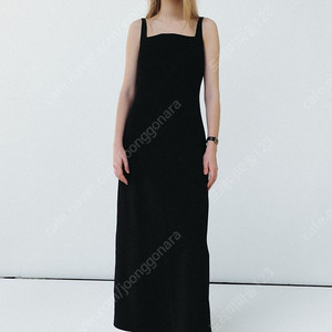 le17septembre caroline long black dress