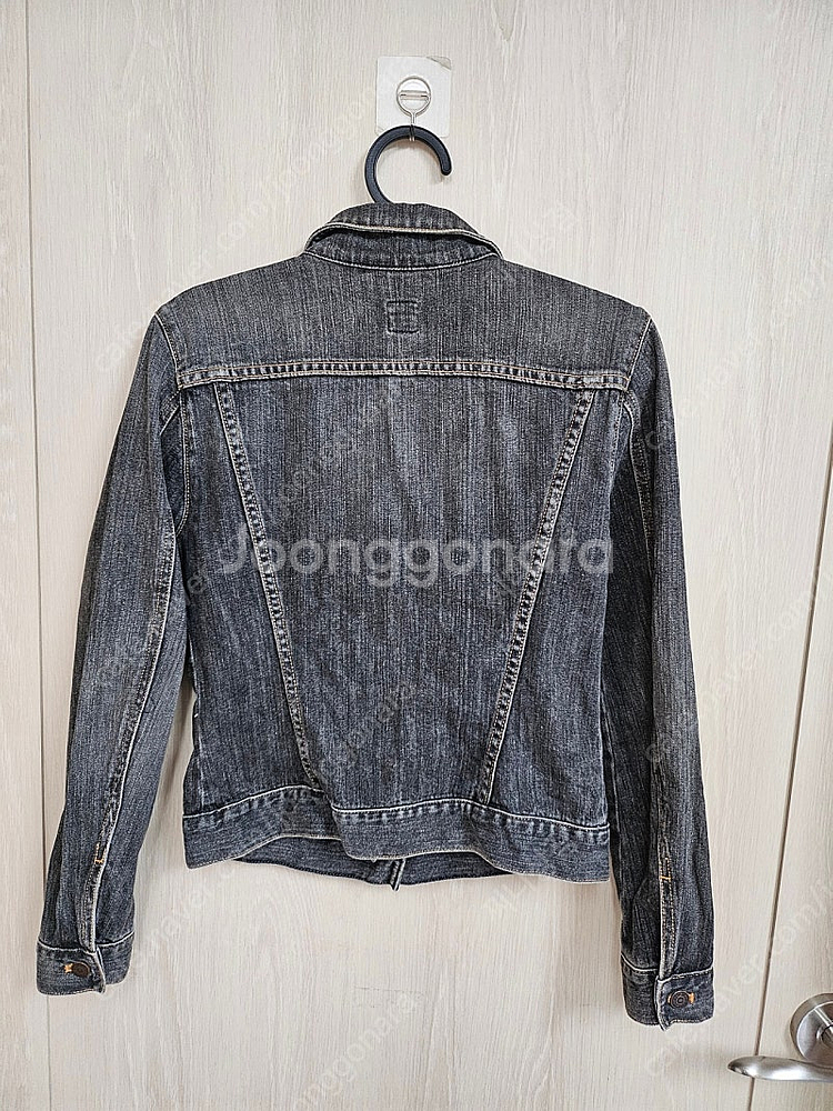 여성 갭 흑청 자켓 XS(44~55)--3