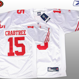 NFL SF 49ers #15 Michael Crabtree On field풋볼져지 정품Reebok 44(90-95)/48(100-105)/52(110-115)/54(115-120