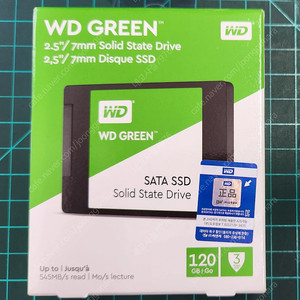 [판매중] 새상품 WD GREEN SSD 120G 팝니다. [만원]