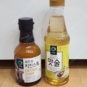 청정원/치킨스톡,맛술