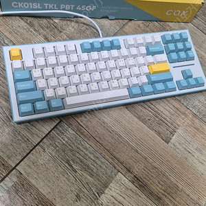 풀박스] 콕스 CK01SL TKL PBT 45GF 저소음백축(CK87상위)