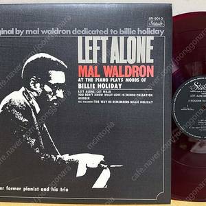 LP ; mal waldron - left alone 말 왈드론 재즈 명반 엘피 레드 왁스 컬러 비닐 red wax vinyl Jazz