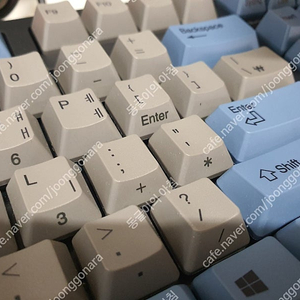 토프레 리얼포스(Topre REALFORCE) R2SA 그레이 블루 한글 (45g 균등) 풀배열 APC모델