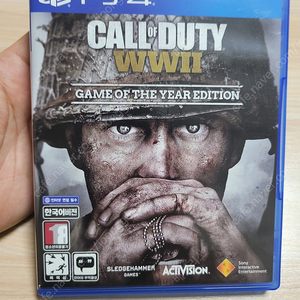 Ps4 / 플스 ) 콜오브듀티 월드워2 (call of duty ww2) 정발판