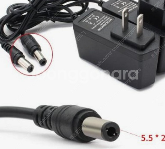 [삽니다] 110v코드로 되어 있는 12v 아답터 1A...--0