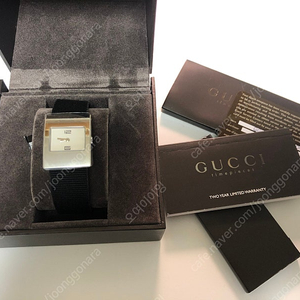 구찌 Gucci 정품 여성시계 새상품 풀박스 팔아요