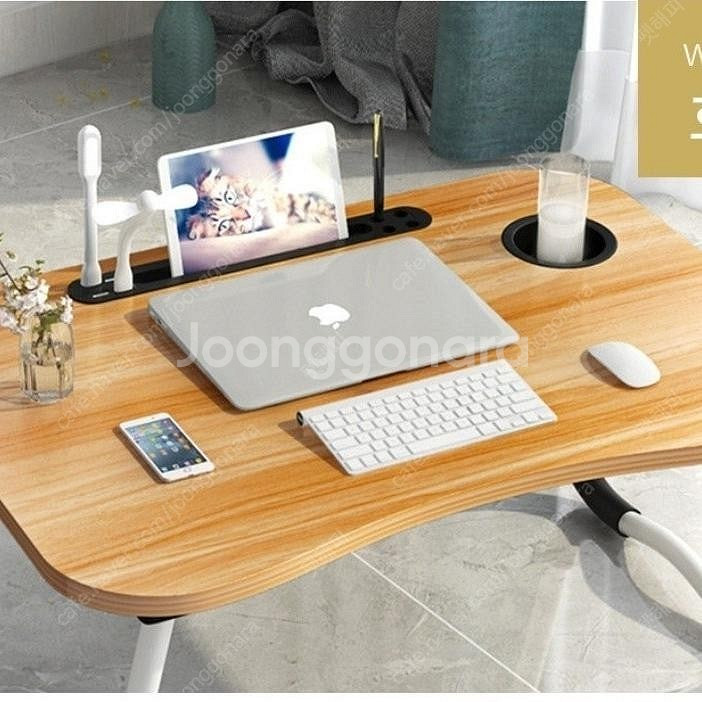 엠지 USB 접이식 노트북 테이블 폴딩 노트북책상--2