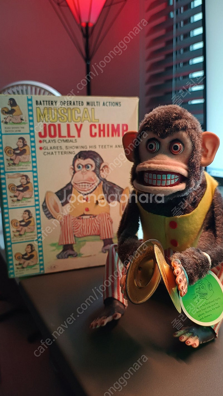 1960년 빈티지 토이 오리지널 졸리 침프 판매--0