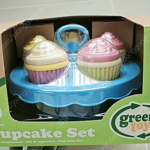 (새상품) 그린토이즈 GREEN TOYS CUPCAKE SET 컵케이크 세트