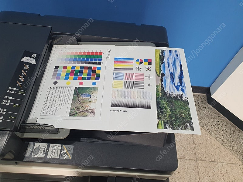 상태 좋은 신도리코 D410 중고 컬러레이저 복합기 팔아요! 이미지