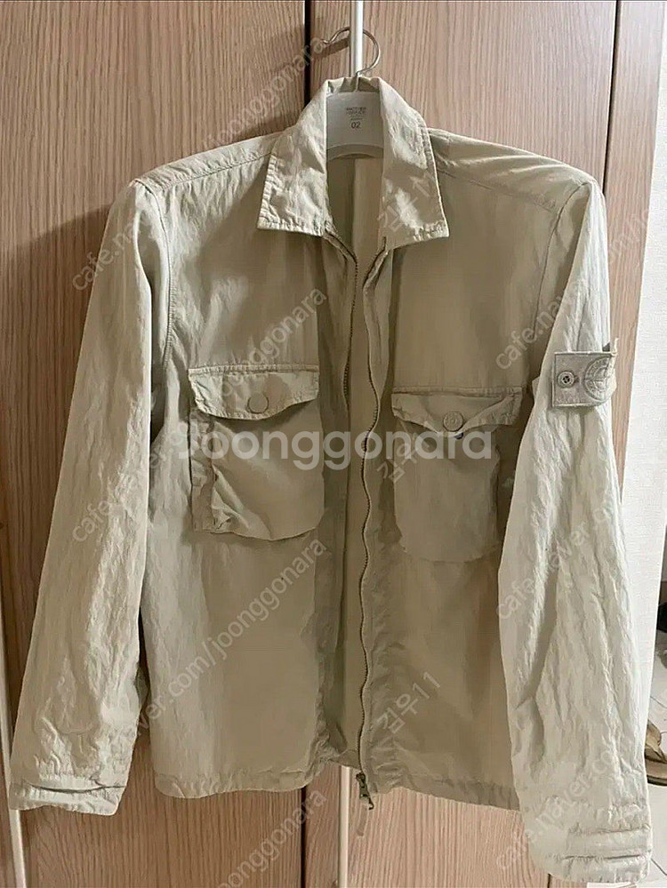 스톤아일랜드 고스트피스 오버셔츠자켓 19ss 베이지 L...--0