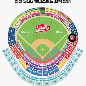 9.17(화) SSG랜더스 vs 기아 "1루 응원지정석" 양도합니다 / 안전결제 가능