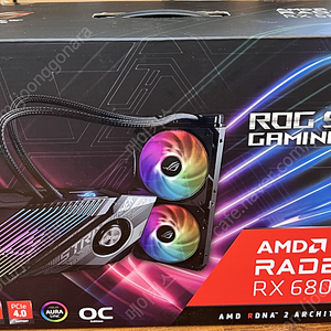 ASUS 6800XT ROG STRIX Gaming 수냉 그래픽카드