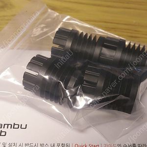 Bambu Lab Anti-Vibration Feet V2 뱀부랩 p1p p1sc x1cc 발받침 1세트