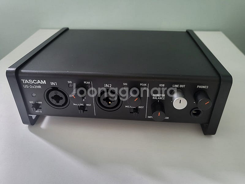 tascam us 2x2hr 오인페 오디어 인터페이스--0