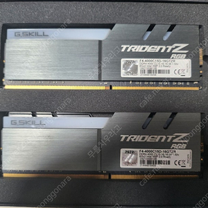 지스킬 트라이던트 Z 4000 cl15 16gb(8x2)