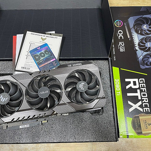 아수스 3080TI ASUS TUF GAMING RTX3080TI OC 12GB 그래픽카드