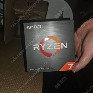 AMD 라이즌 7 5800X 8코어 16 스레드 언록 데스크탑 프로세서 미개봉