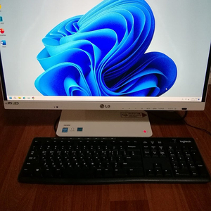 LG 23인치 I5 CPU WIN11 일체형PC 올인원피시겸 티비 모니터 128SSD 8G램 13만