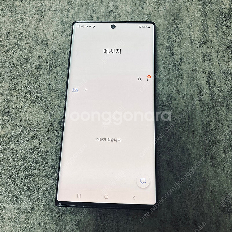 갤럭시 노트10플러스+ 블루 256용량 깨끗한기기 18...--3