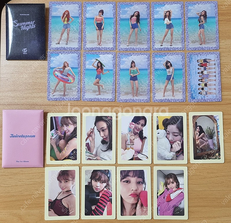 트와이스 앨범 예약특전 포카 팝니다.--2