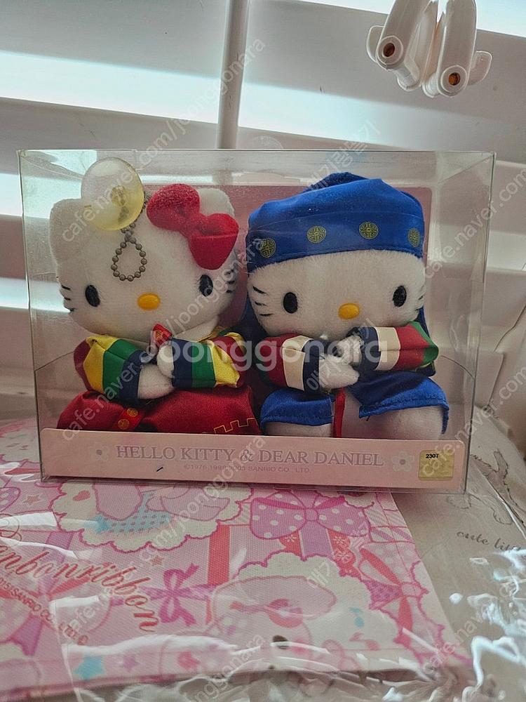 두쌍 고전한복키티다니엘커플세트--1