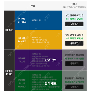 2425 휘닉스파크(휘팍) 프라임 플러스 주차팝니다