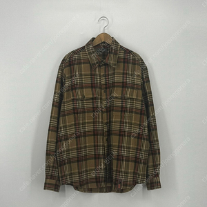 체크 셔츠 남방 (L size / BROWN)