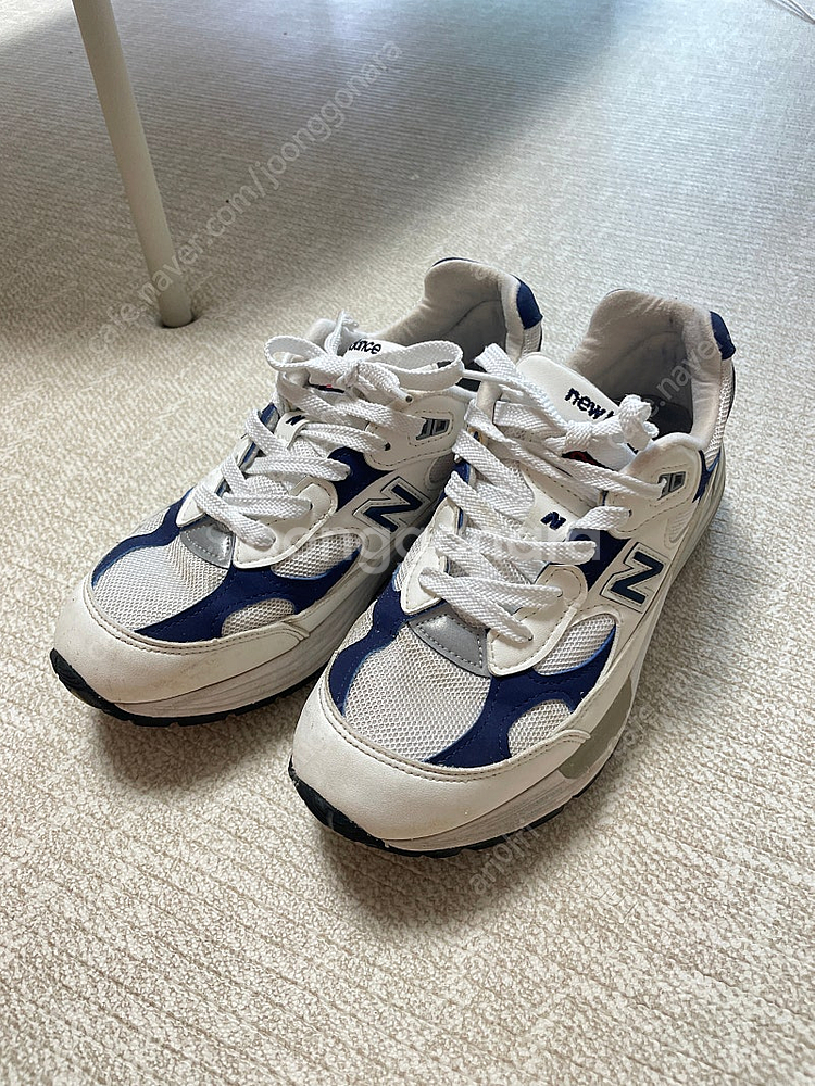 뉴발란스 992 made in usa 화이트네이비 (2...--1