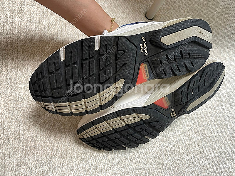 뉴발란스 992 made in usa 화이트네이비 (2...--3