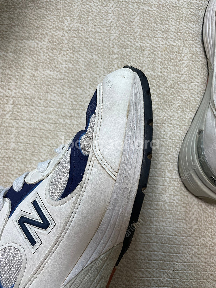 뉴발란스 992 made in usa 화이트네이비 (2...--7