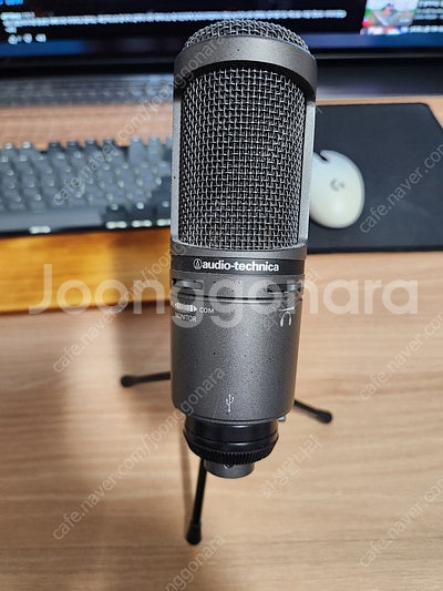 오디오테크니카 at2020 usb+ 마이크 팝니다.--0
