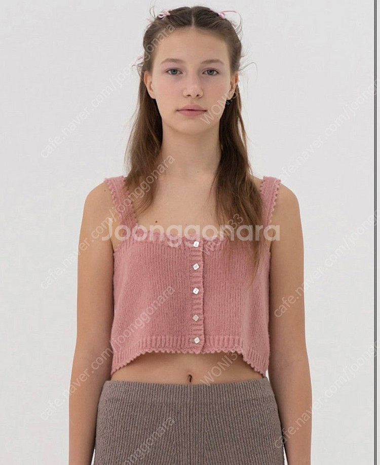 Via bonny short vest(비아플레인 뷔스티에)--0