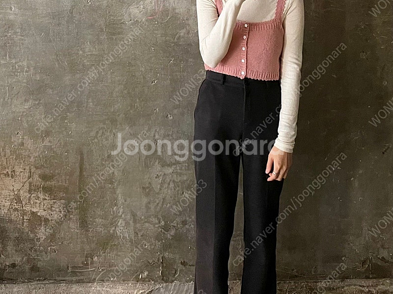 Via bonny short vest(비아플레인 뷔스티에)--1