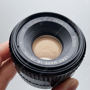 리코 XR 리케논 50mm f2 L 펜탁스K마운트 판매합니다