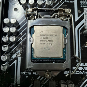 (CPU+보드셋 ) i5-11500 + ASUS PRIME B560M 택포16만원