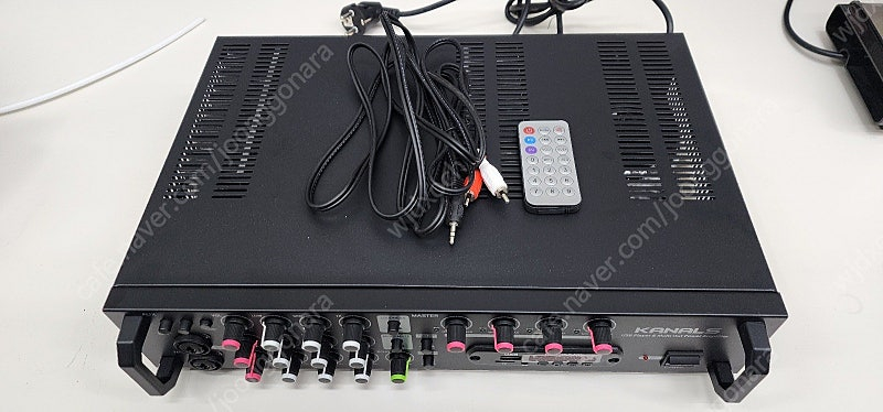 카날스 KANALS EMA-400N 4채널 블루투스 48V 팬 텀 카페 매장 파워 앰프--1