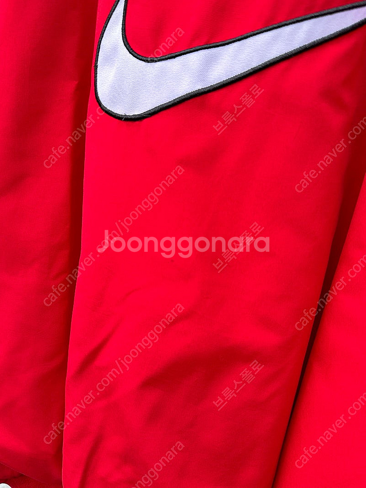 [XXL] 90s NIKE 나이키 빅 스우시 레드 웜업...--8