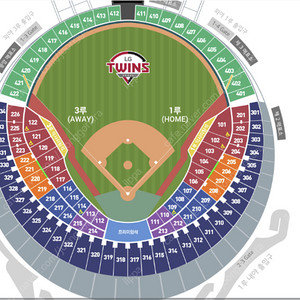 9월 20일(금)LG트윈스 vs 두산베어스 3루 오렌지석 222블럭 통로 2연석-4연석 양도