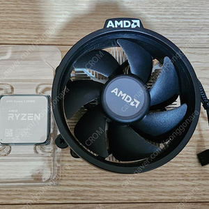 AMD 라이젠 2200g CPU 팬포함 택포