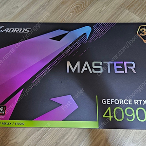 기가바이트 RTX 4090 어로스 마스터 Aorous Master 판매합니다