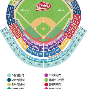 9/14(토) SSG 삼성 1루 외야일반 4연석 정가양도합니다.