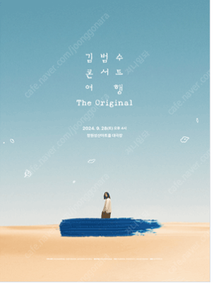 2024 김범수 콘서트 〈여행, The Original〉 창원 1열 2연석--0