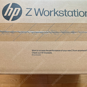 [미개봉] Workstation HP Z4 G4 W-2223 + [미개봉] HP E24 G5 / 24인치 FHD 모니터